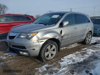 2010 Acura MDX Technology Pkg with VIN 2HNYD2H69AH531247, listed as a IAAI auction lot 41570146 with 144399 miles. Bid and sale history available at carsss.com. Image 17.