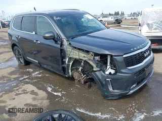 2022 Kia Telluride SX with VIN 5XYP54HC2NG253361, listed as a IAAI auction lot 41865666 with 26,473 mi miles and . Bid and sale history available at DreamBid. Image 1.