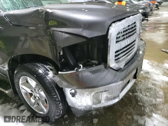 2018 Ram 1500 Big Horn with VIN 1C6RR7LG6JS124477, listed as a Copart auction lot 45650805 with 93,666 mi miles and Salvage Title. Bid and sale history available at carsss.com. Image 13.