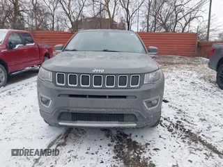 2020 Jeep Compass Limited with VIN 3C4NJDCBXLT104350, listed as a IAAI auction lot 41251659 with 151,379 mi miles. Bid and sale history available at carsss.com. Image 13.