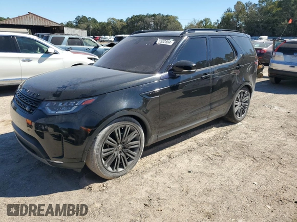 2018 Land Rover Discovery HSE Luxury with VIN SALRT2RV6JA078943, listed as a Copart auction lot 76582804 with Not Provided miles and Salvage Title. Bid and sale history available at DreamBid. Image 1.