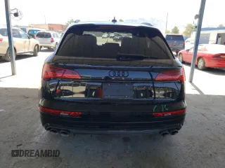 2024 Audi SQ5 Prestige with VIN WA1C4AFY7R2047297, listed as a Copart auction lot 60593104 with 7,400 mi miles and Salvage Title. Bid and sale history available at DreamBid. Image 6.