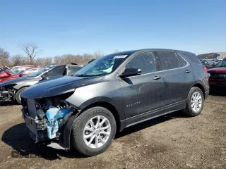 2019 Chevrolet Equinox LT z VIN 3GNAXKEV4KL187496, wystawiony jako Copart lot #49345835 z przebiegiem 99 016 mil mil oraz Szkoda całkowita • Salvage title. Historia ofert i sprzedaży dostępna na DreamBid. Obrazek 1.