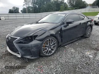 2017 Lexus RC with VIN JTHHE5BC8H5015755, listed as a Copart auction lot 71260724 with 70,238 mi miles and Salvage Title. Bid and sale history available at carsss.com. Image 1.
