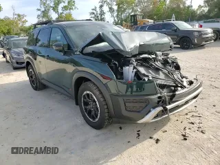 2024 Nissan Pathfinder Rock Creek z VIN 5N1DR3BD3RC304567, wystawiony jako Copart lot #50443925 z przebiegiem Nie podano mil oraz Nie do naprawy • Non repairable. Historia ofert i sprzedaży dostępna na DreamBid. Obrazek 12.