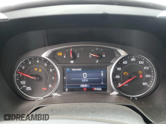 2021 Chevrolet Blazer LT with VIN 3GNKBCR44MS572298, listed as a Copart auction lot 54063235 with 43,635 mi miles and Salvage title. Bid and sale history available at DreamBid. Image 9.