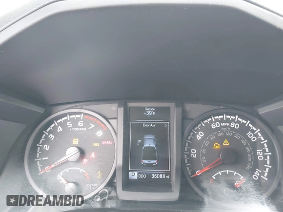 2022 Toyota Tacoma SR with VIN 3TMCZ5ANXNM483172, listed as a IAAI auction lot 42078035 with 36,088 mi miles and . Bid and sale history available at DreamBid. Image 7.