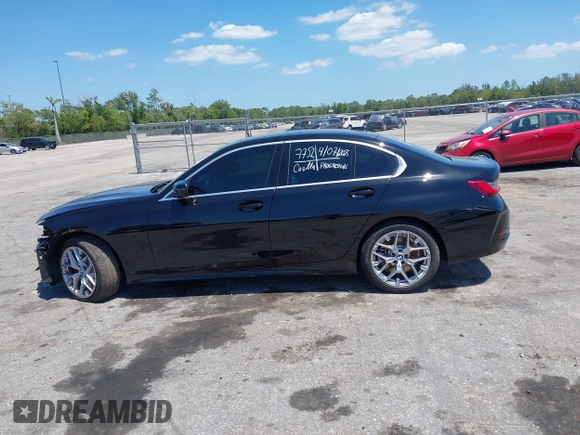 2025 BMW 3 Series 330i with VIN 3MW69CW08S8F16752, listed as a IAAI auction lot 42023109 with 3,031 mi miles and . Bid and sale history available at DreamBid. Image 14.