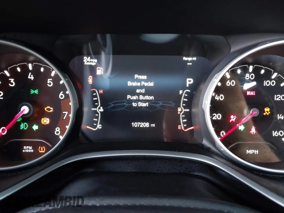 2019 Jeep Compass Latitude z VIN 3C4NJDBB7KT595637, wystawiony jako IAAI lot #41147396 z przebiegiem 107 208 mil mil oraz . Historia ofert i sprzedaży dostępna na DreamBid. Obrazek 15.