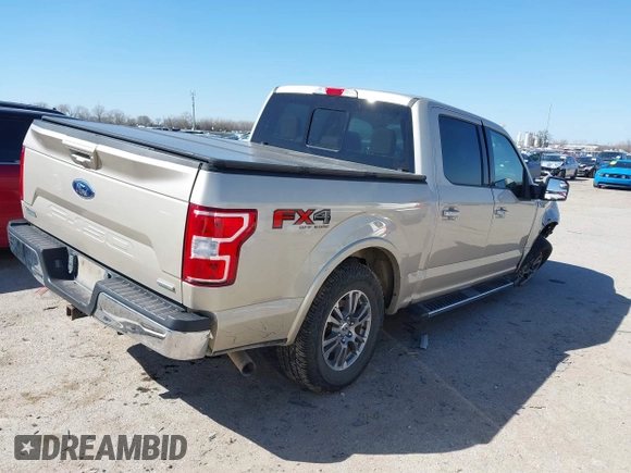 2018 Ford F-150 XL with VIN 1FTEW1EP5JKC51067, listed as a IAAI auction lot 41769747 with 1 mi miles. Bid and sale history available at carsss.com. Image 4.