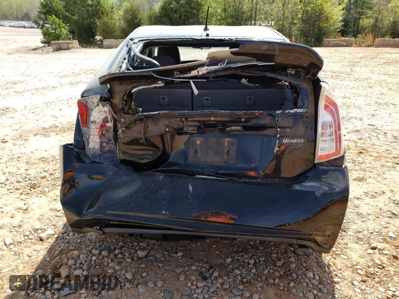 2014 Toyota Prius Four with VIN JTDKN3DU6E1790186, listed as a Copart auction lot 52190785 with 170,673 mi miles and Salvage Title. Bid and sale history available at carsss.com. Image 6.