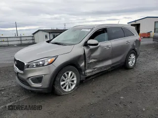 2018 Kia Sorento LX V6 with VIN 5XYPGDA57JG406719, listed as a Copart auction lot 50101275 with 99,528 mi miles and Salvage Title. Bid and sale history available at carsss.com. Image 1.