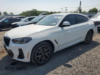 2024 BMW X4 xDrive30i с VIN 5UX33DT04R9V49750, выставлен на аукционе Copart как лот 59588375 с пробегом 9 623 миль миль и Списание • Salvage title. История ставок и продаж доступна на DreamBid. Изображение 1.
