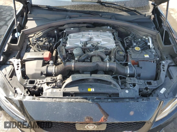 2020 Jaguar F-Pace SVR with VIN SADCZ2EE4LA660094, listed as a Copart auction lot 71012314 with 34,454 mi miles and Salvage Title. Bid and sale history available at DreamBid. Image 12.