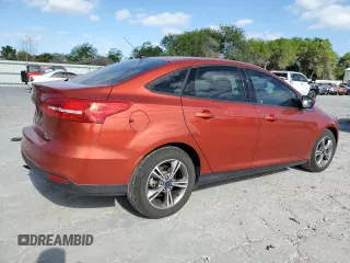 2018 Ford Focus SE with VIN 1FADP3FE6JL240371, listed as a Copart auction lot 52652735 with 42,745 mi miles and Salvage Title. Bid and sale history available at carsss.com. Image 3.