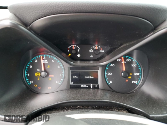 2021 Chevrolet Colorado 4WD Work Truck with VIN 1GCGTBEN9M1193206, listed as a Copart auction lot 82098144 with 66,122 mi miles and Salvage title. Bid and sale history available at DreamBid. Image 9.
