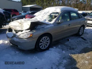 2009 Hyundai Azera GLS with VIN KMHFC46D69A352585, listed as a Copart auction lot 41374665 with 107,264 mi miles and Salvage Title. Bid and sale history available at DreamBid. Image 1.