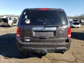 2012 Honda Pilot EX-L with VIN 5FNYF4H68CB044027, listed as a Copart auction lot 41783045 with 241,822 mi miles and Salvage Title. Bid and sale history available at carsss.com. Image 6.