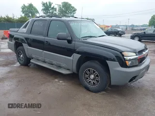 2002 Chevrolet Avalanche with VIN 3GNEK13T32G239639, listed as a IAAI auction lot 42429321 with 218,265 mi miles and . Bid and sale history available at DreamBid. Image 1.