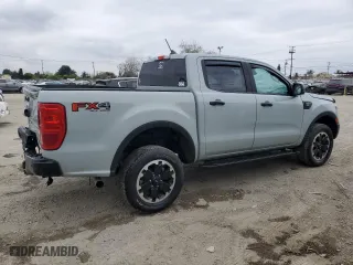 2021 Ford Ranger XL with VIN 1FTER4FHXMLE04332, listed as a Copart auction lot 54368415 with 42,913 mi miles and Salvage Title. Bid and sale history available at carsss.com. Image 3.
