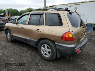 2002 Hyundai Santa Fe GLS with VIN KM8SC73DX2U318190, listed as a Copart auction lot 64256634 with 123,993 mi miles and Non Repairable. Bid and sale history available at carsss.com. Image 2.