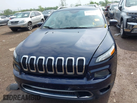 2015 Jeep Cherokee Limited with VIN 1C4PJLDBXFW658441, listed as a IAAI auction lot 42167135 with Not Provided miles and . Bid and sale history available at DreamBid. Image 12.