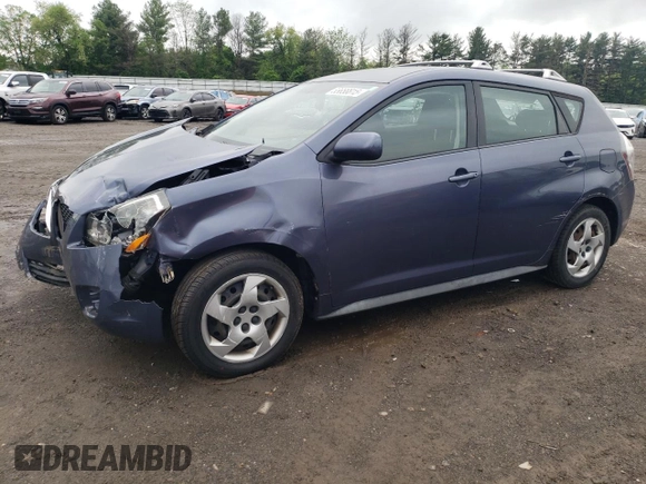 2010 Pontiac Vibe 1SA with VIN 5Y2SP6E81AZ404878, listed as a Copart auction lot 55658815 with 103,670 mi miles and Salvage title. Bid and sale history available at DreamBid. Image 1.