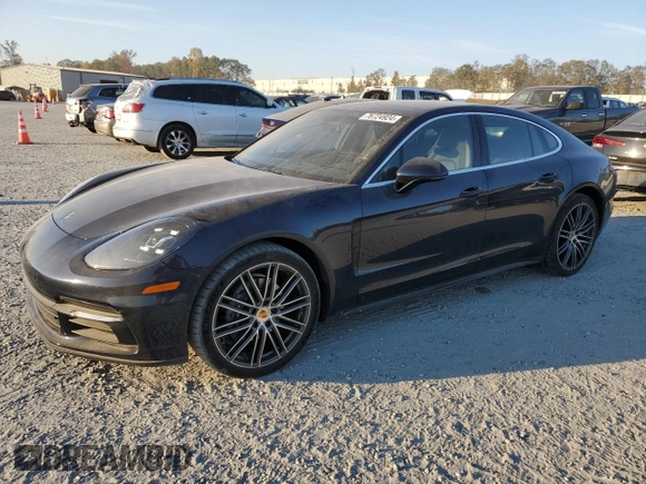 2017 Porsche Panamera with VIN WP0AA2A79HL100858, listed as a Copart auction lot 76724924 with 37,013 mi miles and Salvage title. Bid and sale history available at DreamBid. Image 1.