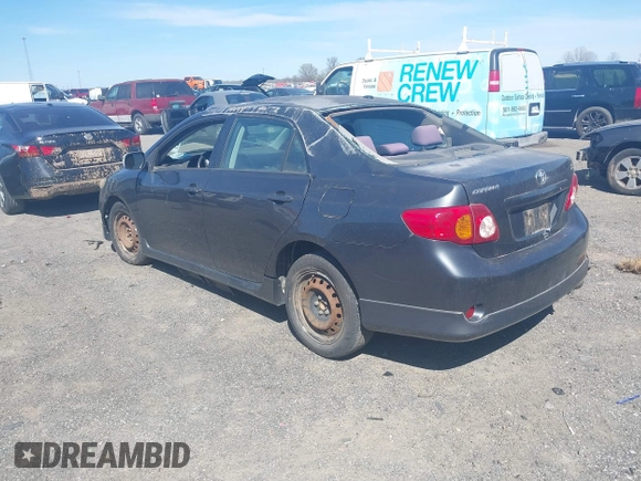 2009 Toyota Corolla with VIN 1NXBU40E39Z039148, listed as a IAAI auction lot 41830186 with 300,207 mi miles. Bid and sale history available at carsss.com. Image 3.