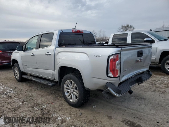 2019 GMC Canyon 4WD SLT with VIN 1GTG6DEN7K1134168, listed as a Copart auction lot 86510834 with 61,889 mi miles and Salvage Title. Bid and sale history available at carsss.com. Image 2.