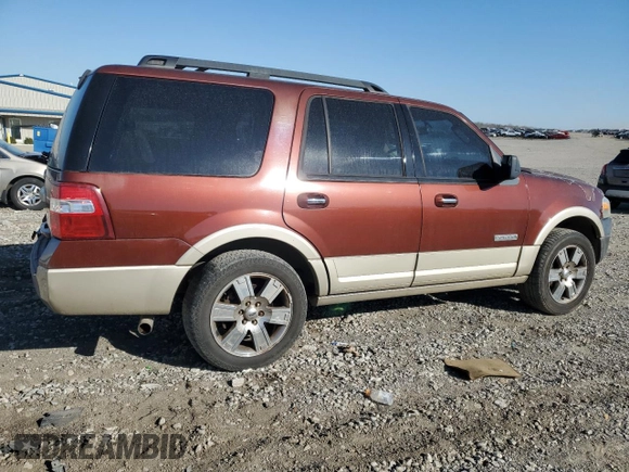 2008 Ford Expedition Eddie Bauer with VIN 1FMFU18578LA32776, listed as a Copart auction lot 48415485 with 272,374 mi miles and Salvage title. Bid and sale history available at DreamBid. Image 3.