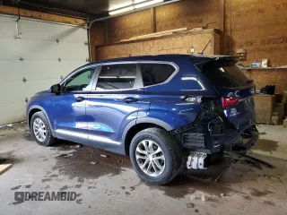 2019 Hyundai Santa Fe SE with VIN 5NMS2CAD9KH098017, listed as a Copart auction lot 64760335 with 48,456 mi miles and Salvage title. Bid and sale history available at DreamBid. Image 2.