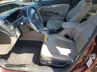 2015 Honda Civic Sedan EX-L with VIN 19XFB2F90FE034994, listed as a Copart auction lot 50828665 with 204,042 mi miles and Salvage Title. Bid and sale history available at carsss.com. Image 7.