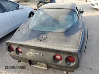 1981 Chevrolet Corvette with VIN 1G1AY8763B5103059, listed as a Copart auction lot 75293044 with 91,784 mi miles and Salvage Title. Bid and sale history available at carsss.com. Image 6.