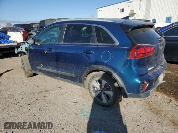 2022 Kia Niro LXS with VIN KNDCB3LC9N5537698, listed as a Copart auction lot 43872755 with 107,052 mi miles and Salvage Title. Bid and sale history available at carsss.com. Image 2.