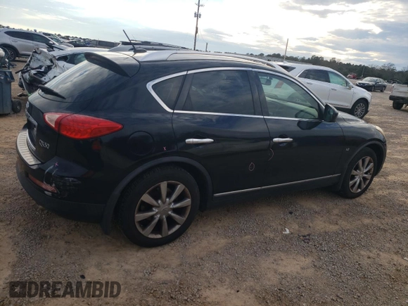 2014 Infiniti QX50 Journey with VIN JN1BJ0HR3EM191506, listed as a Copart auction lot 41670425 with 127,409 mi miles and Salvage Title. Bid and sale history available at carsss.com. Image 3.