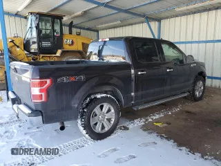2019 Ford F-150 XL with VIN 1FTEW1E54KFA13347, listed as a Copart auction lot 88715395 with 86,679 mi miles and Salvage Title. Bid and sale history available at carsss.com. Image 3.