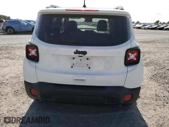 2018 Jeep Renegade Latitude with VIN ZACCJABH5JPH93990, listed as a Copart auction lot 68153784 with 39,454 mi miles and Salvage title. Bid and sale history available at DreamBid. Image 6.