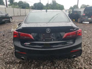 2020 Acura TLX w/A-Spec Pkg with VIN 19UUB3F69LA003178, listed as a Copart auction lot 66671384 with 37,812 mi miles and Salvage Title. Bid and sale history available at carsss.com. Image 6.