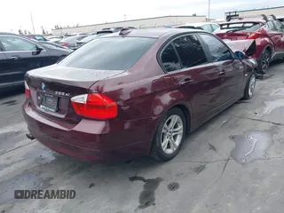 2008 BMW 3 Series 328xi with VIN WBAVC735X8KP39421, listed as a IAAI auction lot 41769424 with 137,451 mi miles. Bid and sale history available at carsss.com. Image 4.