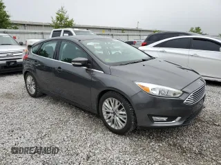 2018 Ford Focus Titanium with VIN 1FADP3N2XJL232751, listed as a Copart auction lot 58361415 with 31,542 mi miles and Salvage title. Bid and sale history available at DreamBid. Image 4.