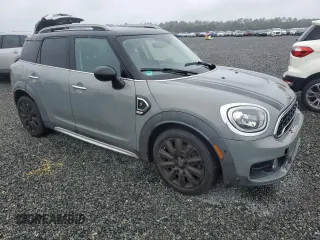 2017 MINI Countryman Cooper S with VIN WMZYT3C38H3D98248, listed as a Copart auction lot 74941854 with 0 mi miles and Salvage Title. Bid and sale history available at carsss.com. Image 4.