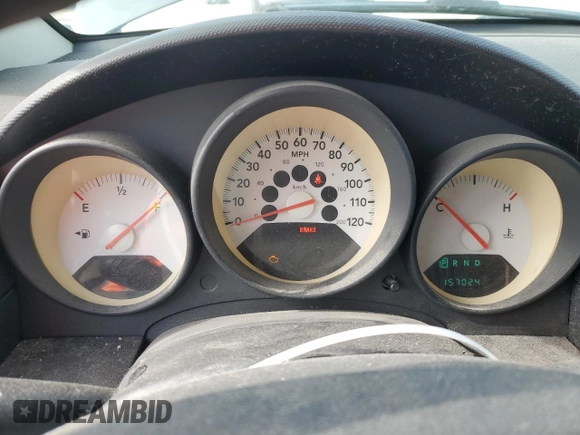 2008 Dodge Caliber SE with VIN 1B3HB28B88D733157, listed as a Copart auction lot 54652545 with 157,024 mi miles and Salvage Title. Bid and sale history available at carsss.com. Image 9.