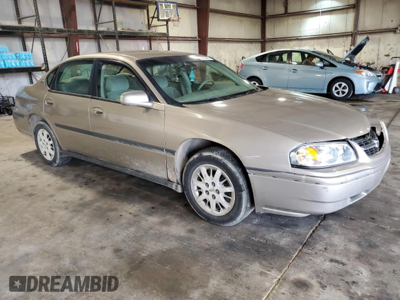 2002 Chevrolet Impala with VIN 2G1WF52E629355576, listed as a Copart auction lot 61013485 with 205,822 mi miles and Salvage title. Bid and sale history available at DreamBid. Image 4.