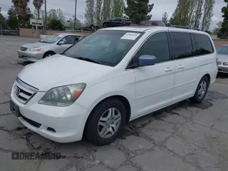 2006 Honda Odyssey EX-L with VIN 5FNRL38636B455489, listed as a IAAI auction lot 42068929 with 289,673 mi miles. Bid and sale history available at carsss.com. Image 2.