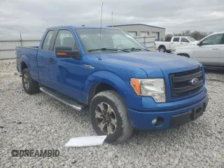 2013 Ford F-150 XL with VIN 1FTFX1EF1DFB09577, listed as a Copart auction lot 51063005 with 197,289 mi miles and Salvage title. Bid and sale history available at DreamBid. Image 4.