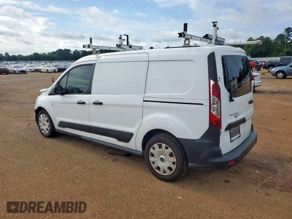 2020 Ford Transit Connect XL with VIN NM0LS7E25L1467792, listed as a Copart auction lot 64148735 with 77,154 mi miles and Salvage title. Bid and sale history available at DreamBid. Image 2.