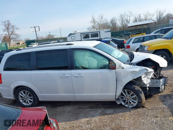 2019 Dodge Grand Caravan SXT with VIN 2C4RDGCG5KR758521, listed as a IAAI auction lot 41902760 with 133,994 mi miles and . Bid and sale history available at DreamBid. Image 14.
