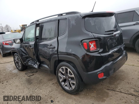 2015 Jeep Renegade Latitude with VIN ZACCJABT3FPB91780, listed as a Copart auction lot 36946074 with Not Provided miles and Salvage Title. Bid and sale history available at carsss.com. Image 2.