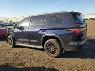 2024 Toyota Sequoia SR5 with VIN 7SVAAABA5RX034278, listed as a Copart auction lot 77832784 with 0 mi miles and Salvage Title. Bid and sale history available at carsss.com. Image 2.